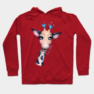 Pin Cushion Giraffe Hoodie